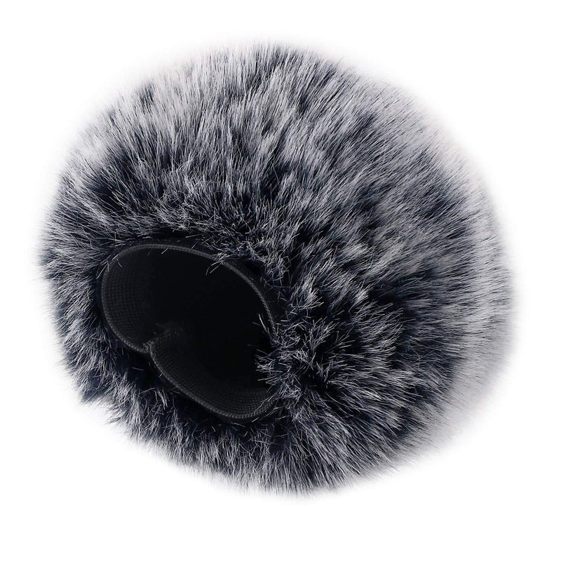 SUNMON Microphone Furry Windscreen Muff, Perfect Mic Pop Filter Mask Shield for Blue Yeti, Yeti Pro Microphones - Image 4